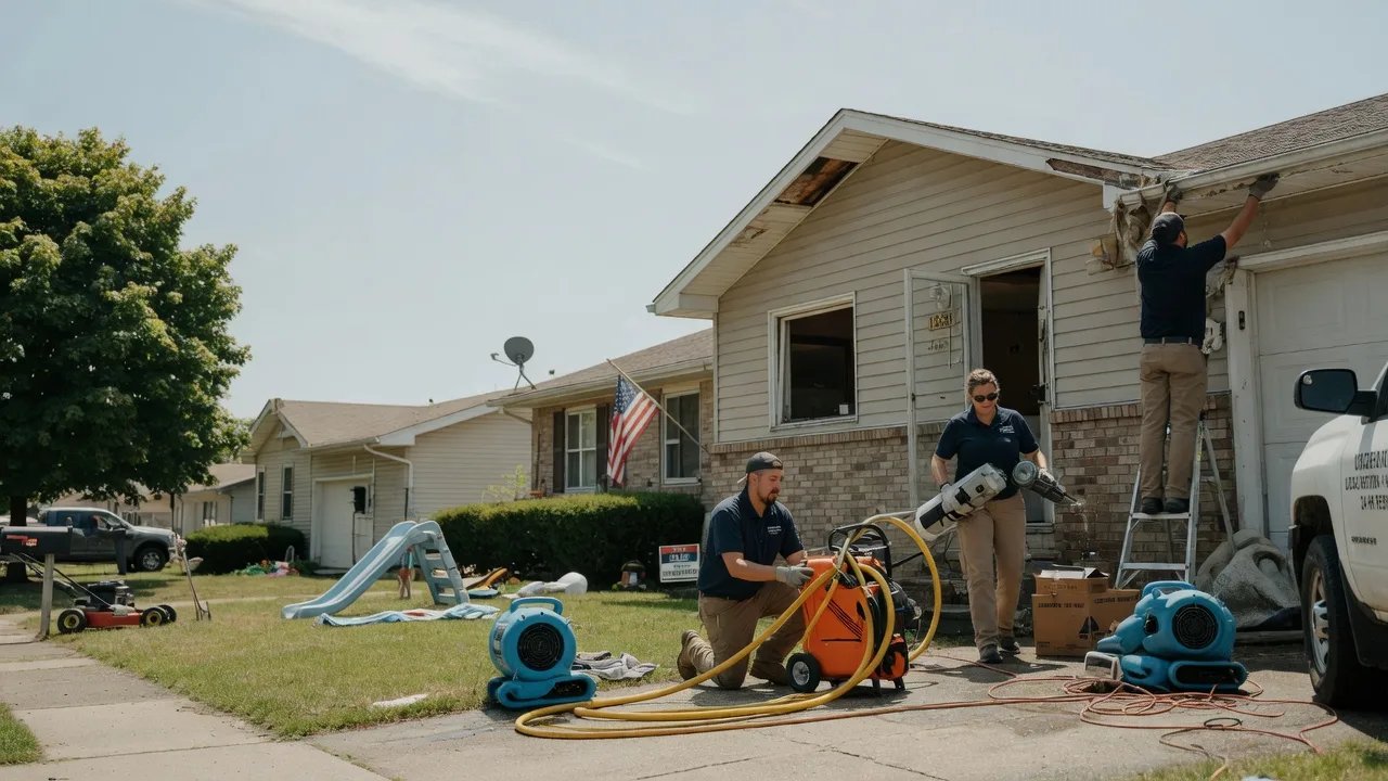 Water Damage Restoration in Martinsville, IL near me